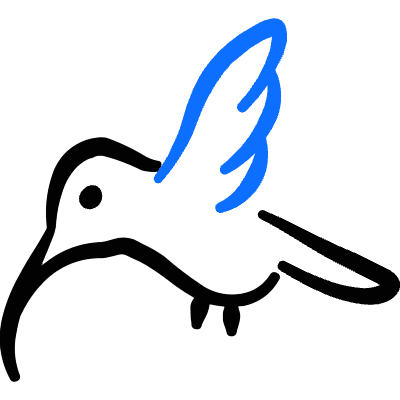 Wild Bird Fly Icon from Freehand Duotone Set