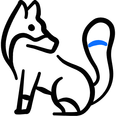 Fox Body Icon from Freehand Duotone Set