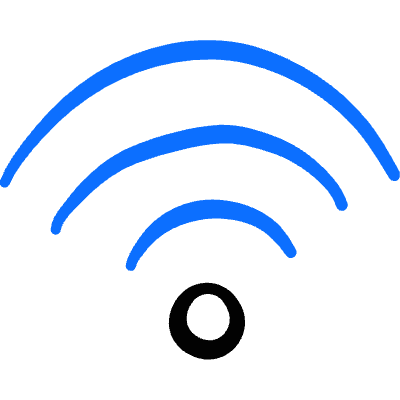 Bluetooth Connection Range Icon from Freehand Duotone Set