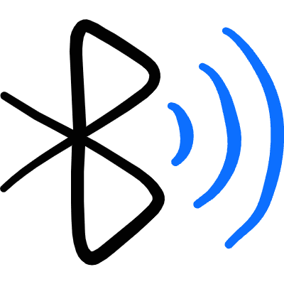 Bluetooth Signal Icon from Freehand Duotone Set