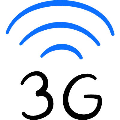 Cellular Network Wifi 3g Icon from Freehand Duotone Set