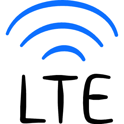 Cellular Network Wifi Lte Icon from Freehand Duotone Set