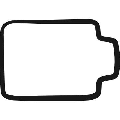 Charging Battery Empty Icon from Freehand Duotone Set