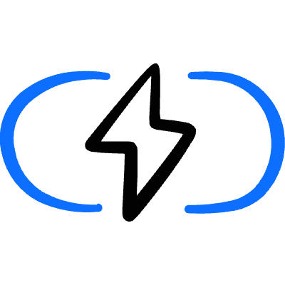 Charging Flash Icon from Freehand Duotone Set