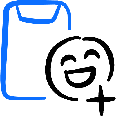 Mobilephone Action Add Contact Icon from Freehand Duotone Set