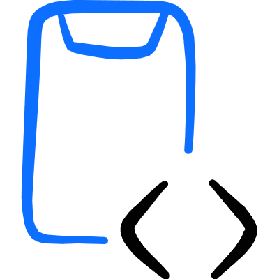 Mobilephone Action Code Icon from Freehand Duotone Set