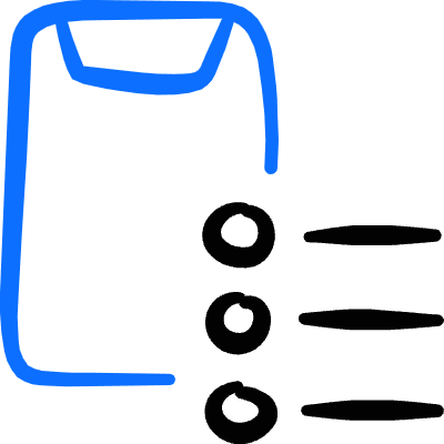Mobilephone Action Menu_1 Icon from Freehand Duotone Set