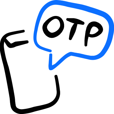 Mobilephone Action Otp Message Icon from Freehand Duotone Set