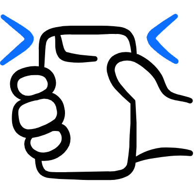 Squeeze Sides Icon from Freehand Duotone Set