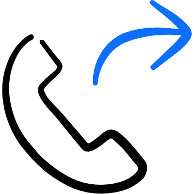 Phone Actions Next Icon from Freehand Duotone Set