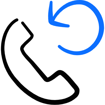 Phone Actions Refresh Icon from Freehand Duotone Set
