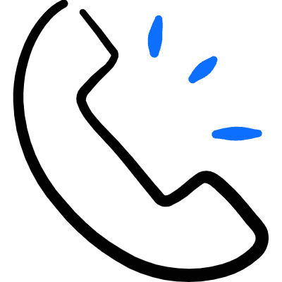 Phone Plain Icon from Freehand Duotone Set