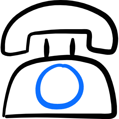 Phone Retro 1 Icon from Freehand Duotone Set