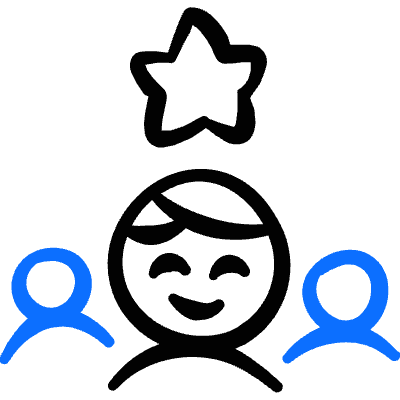 Vote Fovour Person Candidate Icon from Freehand Duotone Set