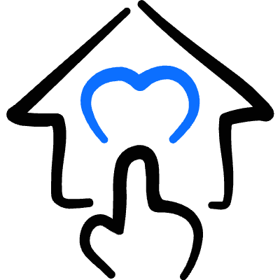 Real Estate Favorite House Choose Icon from Freehand Duotone Set