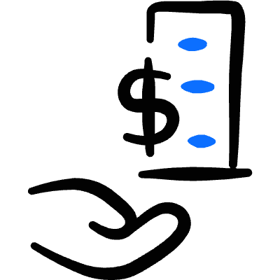 Real Estate Insurance Building Icon from Freehand Duotone Set