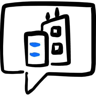 Real Estate Message Building 1 Icon from Freehand Duotone Set