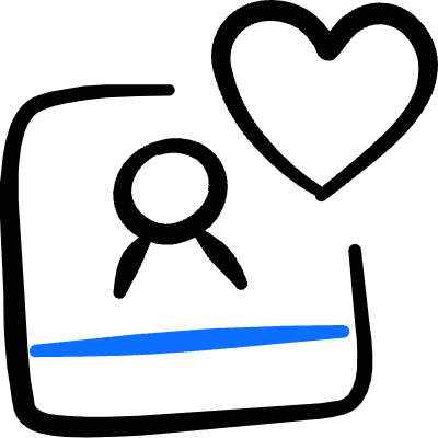 Dating Browser Icon from Freehand Duotone Set