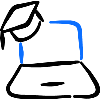 E Learning Laptop 1 Icon from Freehand Duotone Set