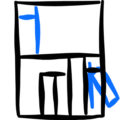 Library Book Shelf Icon from Freehand Duotone Set