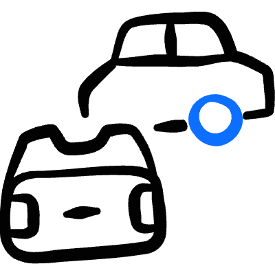 Simulation Learning Virtual Reality Race Car 2 Icon from Freehand Duotone Set