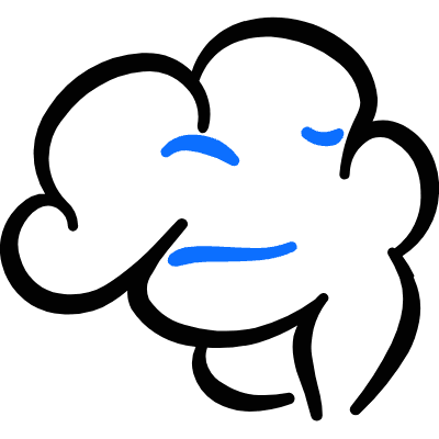 Study Brain 1 Icon from Freehand Duotone Set