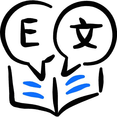 Study Language Icon from Freehand Duotone Set