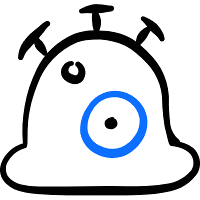 Science Fiction Alien Icon from Freehand Duotone Set