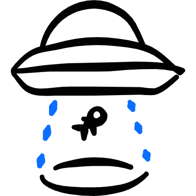 Science Fiction Ufo Icon from Freehand Duotone Set