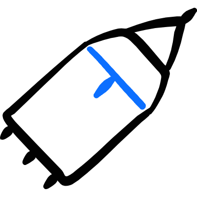 Space Exploration Rocket Icon from Freehand Duotone Set