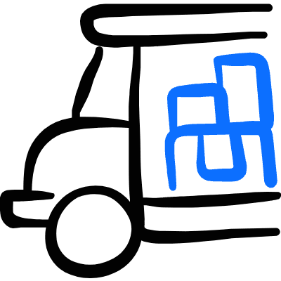 Delivery Truck Boxes 2 Icon from Freehand Duotone Set