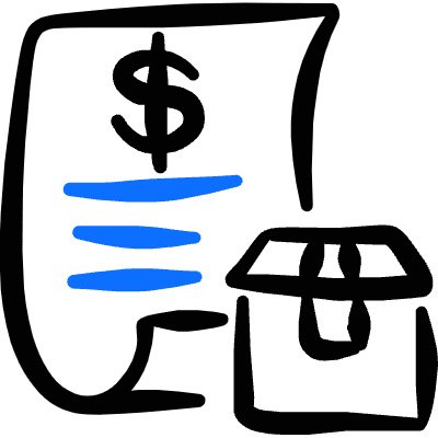 Shipment Management Cash Icon from Freehand Duotone Set