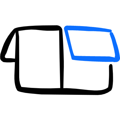 Shipment Open Icon from Freehand Duotone Set