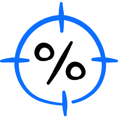 Discount Circle Dash Icon from Freehand Duotone Set