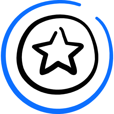 Discount Star Premium Icon from Freehand Duotone Set