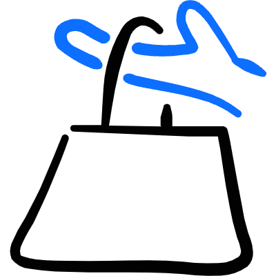 Shopping Bag Tag 1 Icon from Freehand Duotone Set