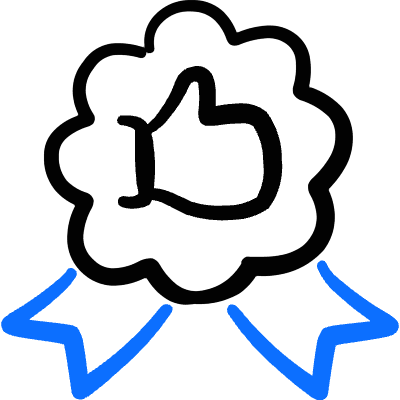 Like Ribbon 1 Icon from Freehand Duotone Set