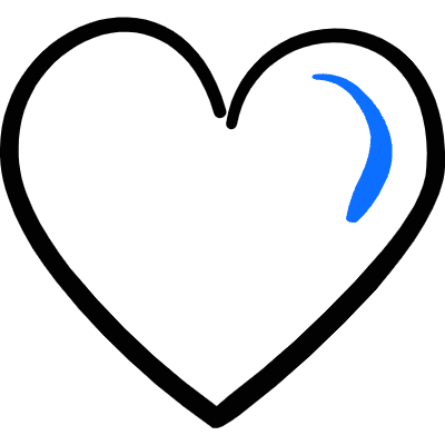 Love It Icon from Freehand Duotone Set