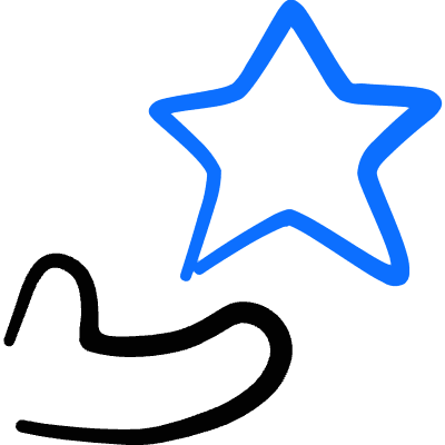 Rating Star Give Icon from Freehand Duotone Set