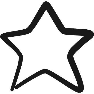 Rating Star Small Icon from Freehand Duotone Set