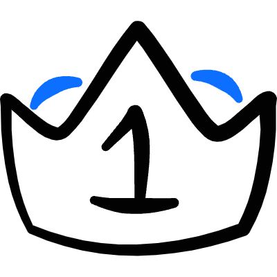 Vip Crown Icon from Freehand Duotone Set