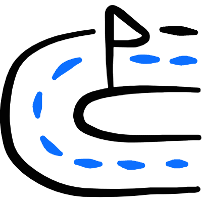 Athletics Running 1 Icon from Freehand Duotone Set