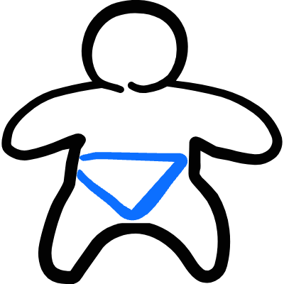 Martial Arts Sumo Icon from Freehand Duotone Set