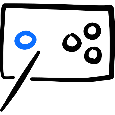 Pool Table Icon from Freehand Duotone Set