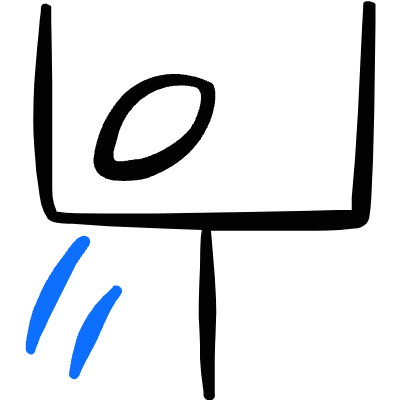 American Football Score Icon from Freehand Duotone Set