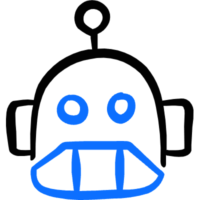 Ai Robot 1 Icon from Freehand Duotone Set