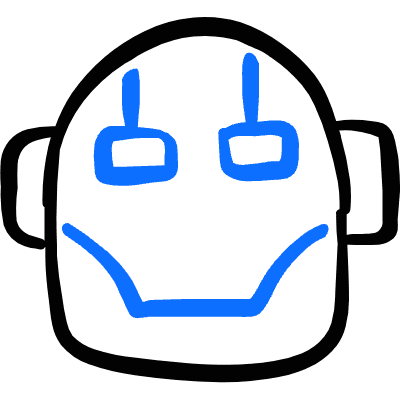 Ai Robot 6 Icon from Freehand Duotone Set