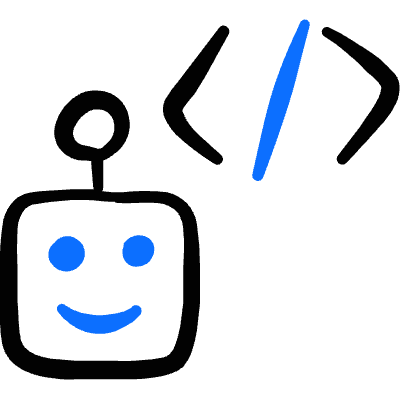 Ai Robot Coding Icon from Freehand Duotone Set