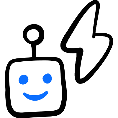 Ai Robot Flash Icon from Freehand Duotone Set