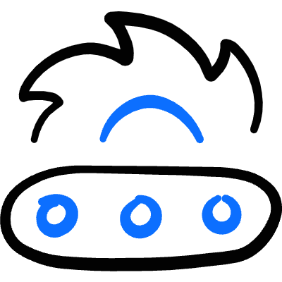 Ai Robot Gear Wheel 1 Icon from Freehand Duotone Set